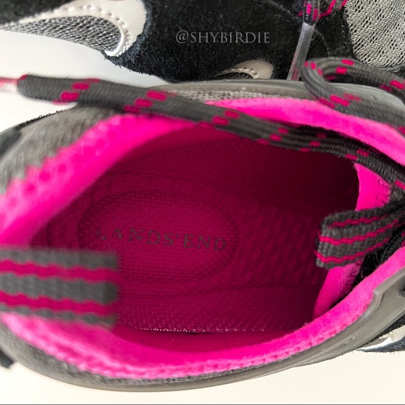 Lands End Trail Hiking Shoes, Wide, Black - Picture 6 of 12